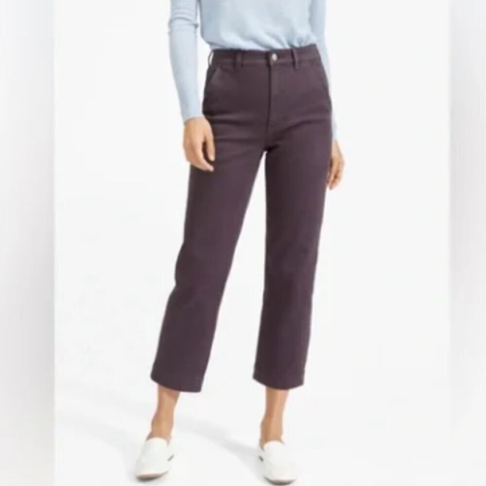 EVERLANE The Straight Leg Crop Size 6 Short